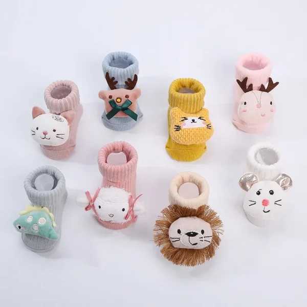 Moshi Baby Socks with Animal Figures