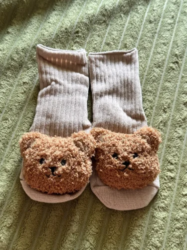 Moshi Bear Socks for Kids and Babies - Anti-slip photo review